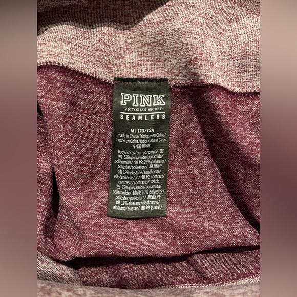 PINK leggings size M - Picture 3 of 4